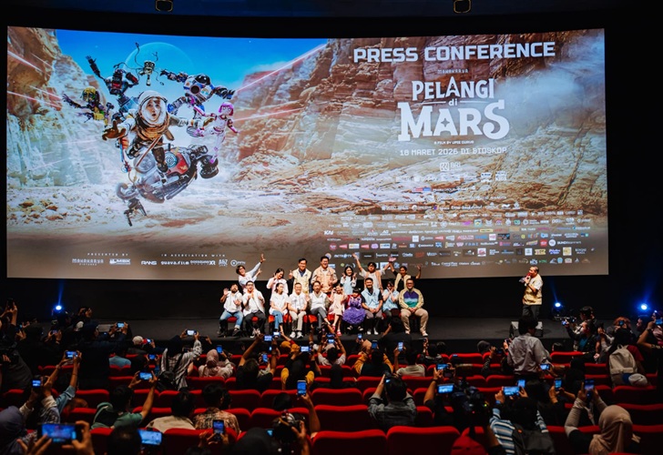 Pelangi di Mars